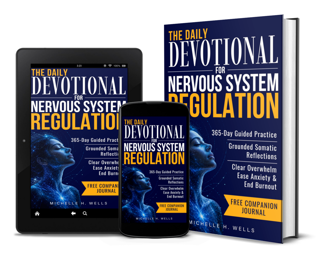 The Daily Devotional for Nervous System Regulation: A Complete 365 Day Guided Practice Powerful Somatic Reflections for Busy Women to Clear Overwhelm, Ease Anxiety & End Burnout (Women's Longevity Series) Author: Michelle H. Wells