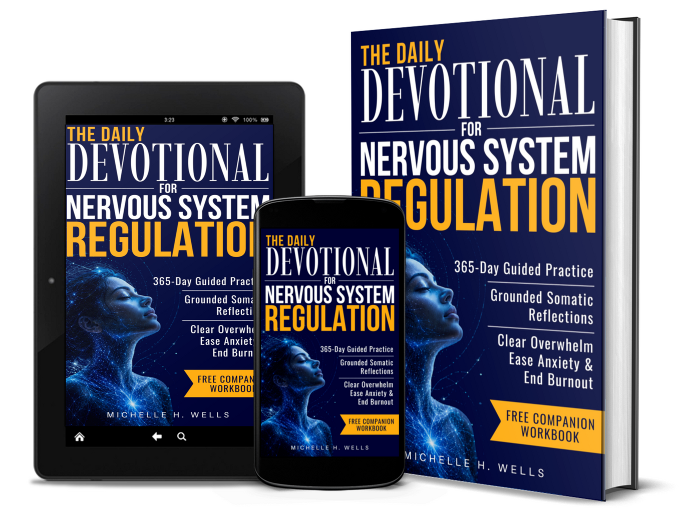 The Daily Devotional for Nervous System Regulation: A Complete 365 Day Guided Practice Powerful Somatic Reflections for Busy Women to Clear Overwhelm, Ease Anxiety & End Burnout Author: Michelle H. Wells